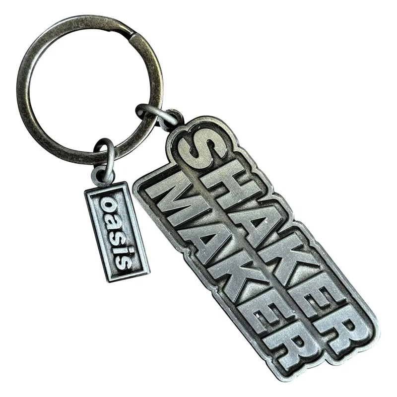 Oasis Shakermaker Decca Logo Charm Keychain Keyring made by Oasis