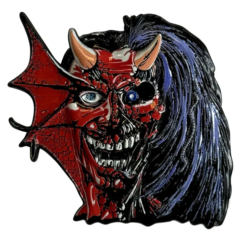 Iron Maiden Purgatory Eddie Pin Badge sold by Paradiso Clothing