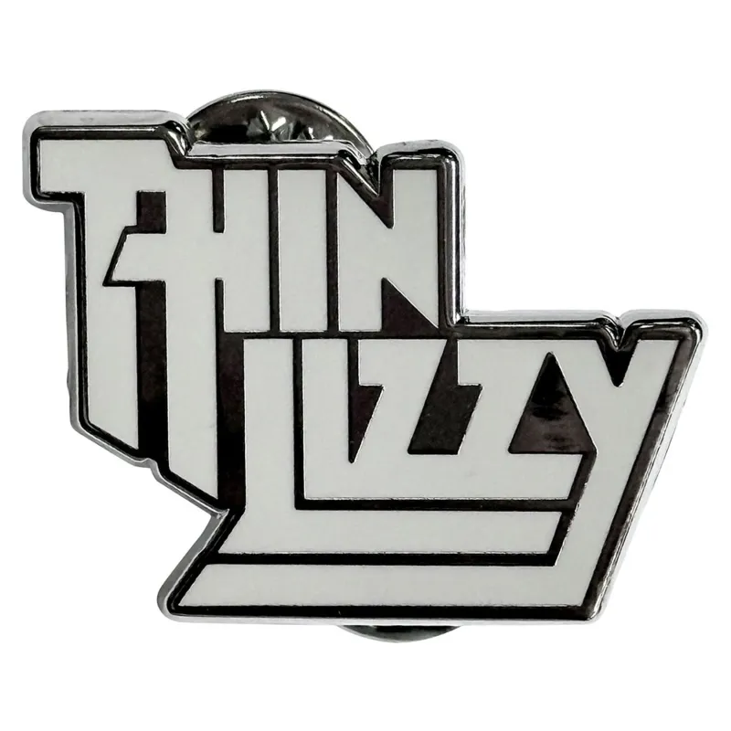 Thin Lizzy Band Logo Pin Badge sold by Paradiso Clothing