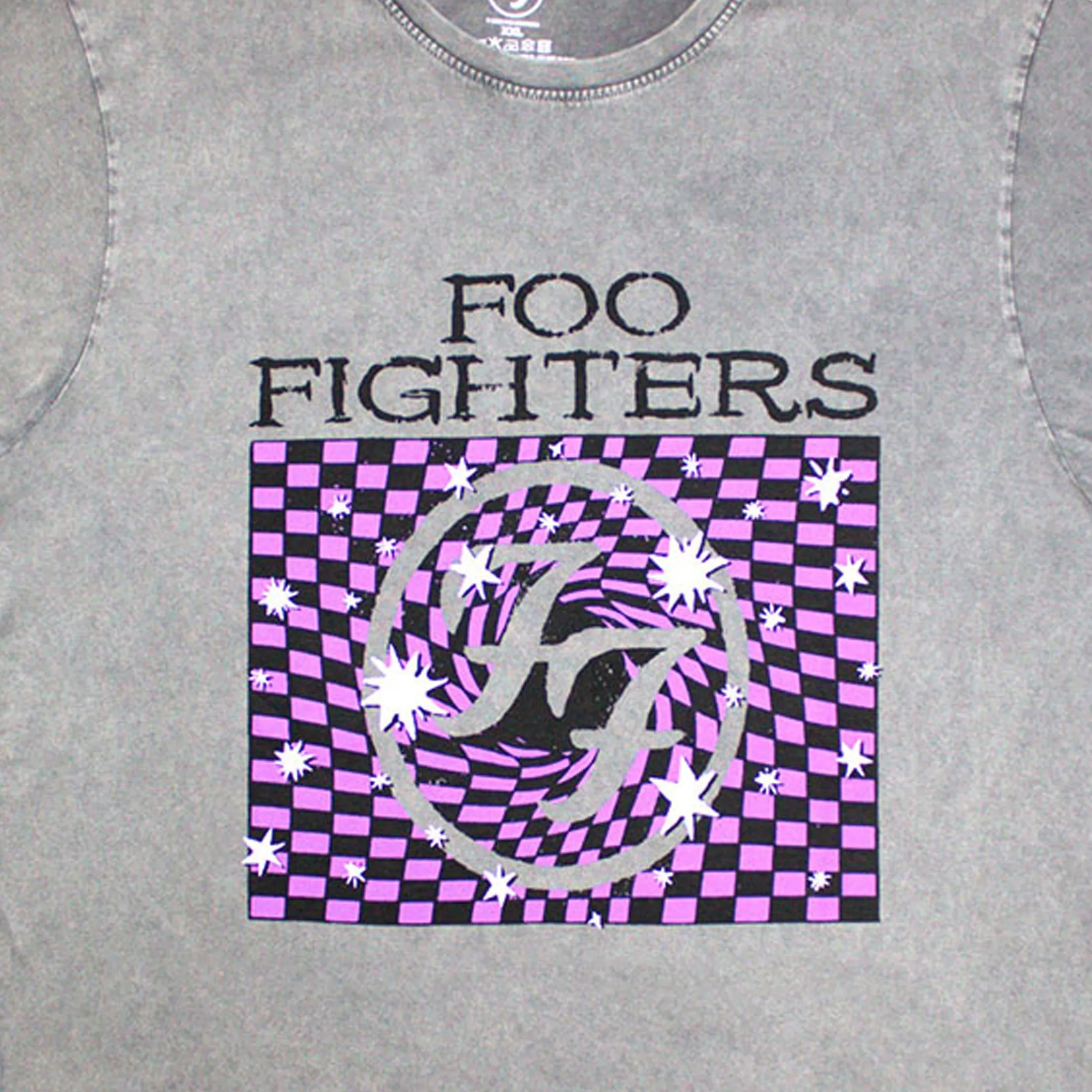 Foo Fighters FF 4 Stone Wash T Shirt sold by Paradiso Clothing product image thumbnail 2