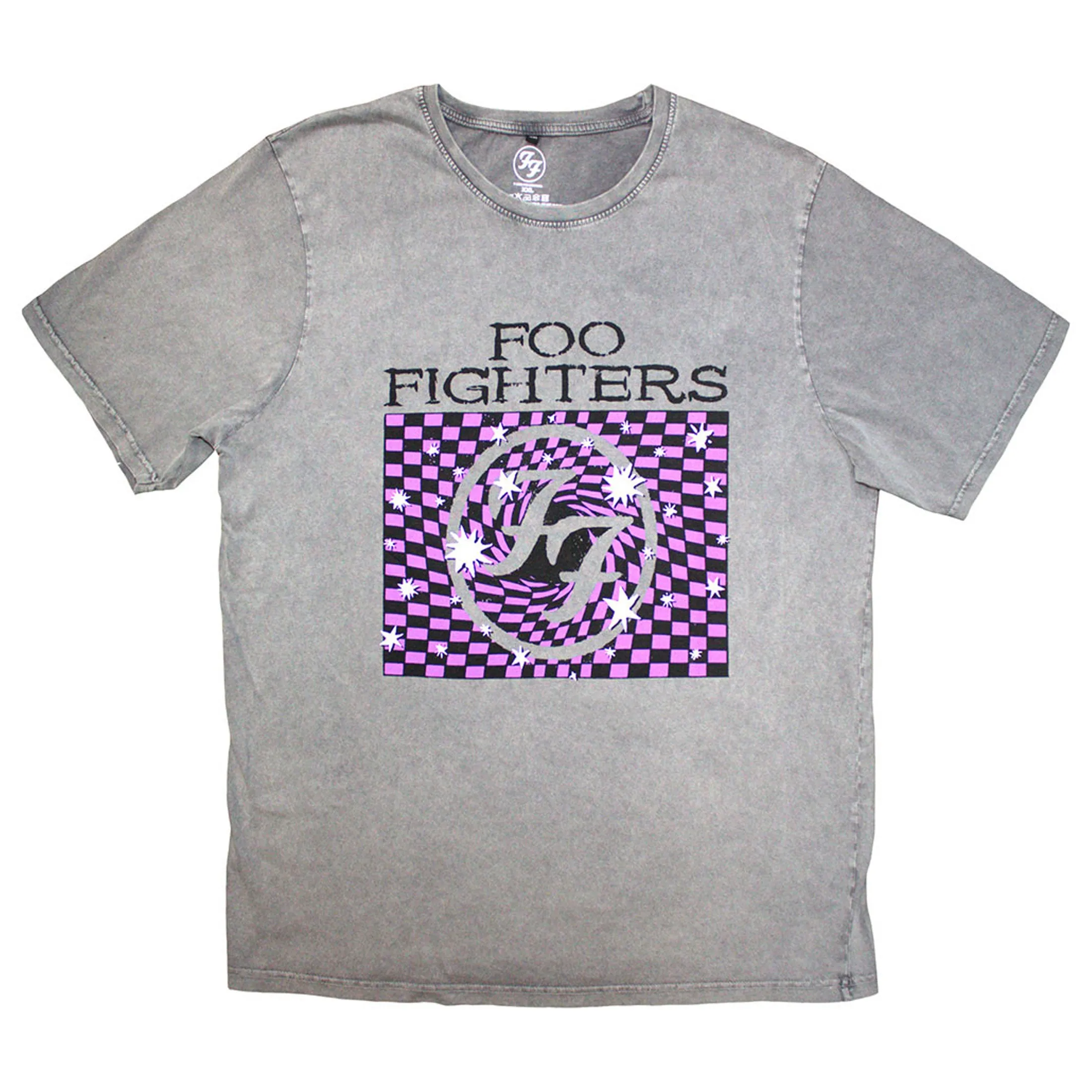 Foo Fighters FF 4 Stone Wash T Shirt sold by Paradiso Clothing