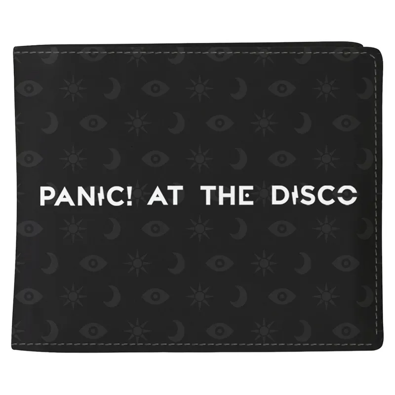 Panic! At The Disco 3 Icons Bifold Wallet sold by Paradiso Clothing