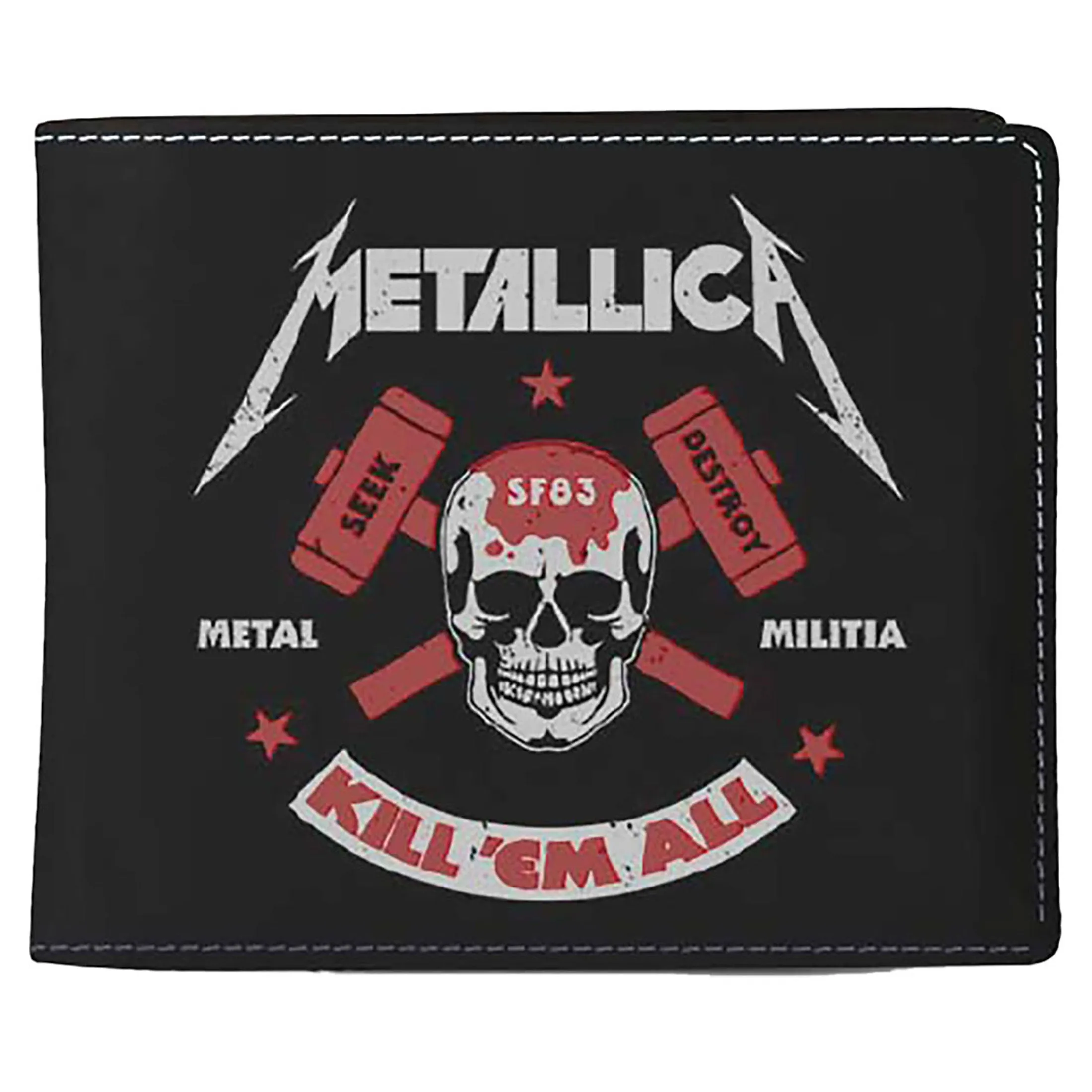 Metallica Kill Em All Bifold Wallet sold by Paradiso Clothing