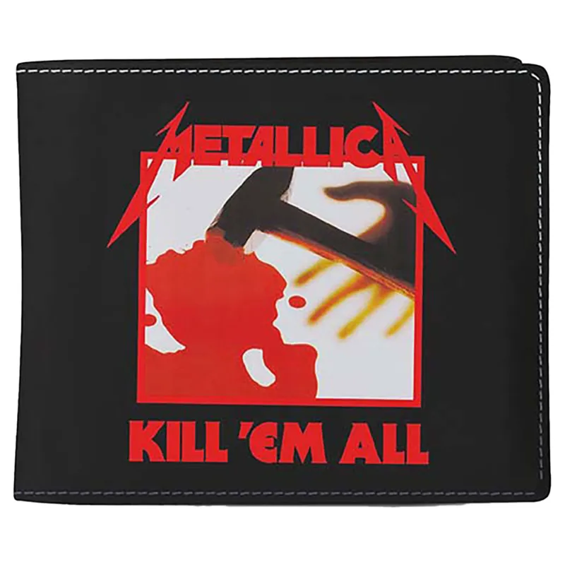 Metallica Kill Em All Bifold Wallet made by Paradiso Clothing