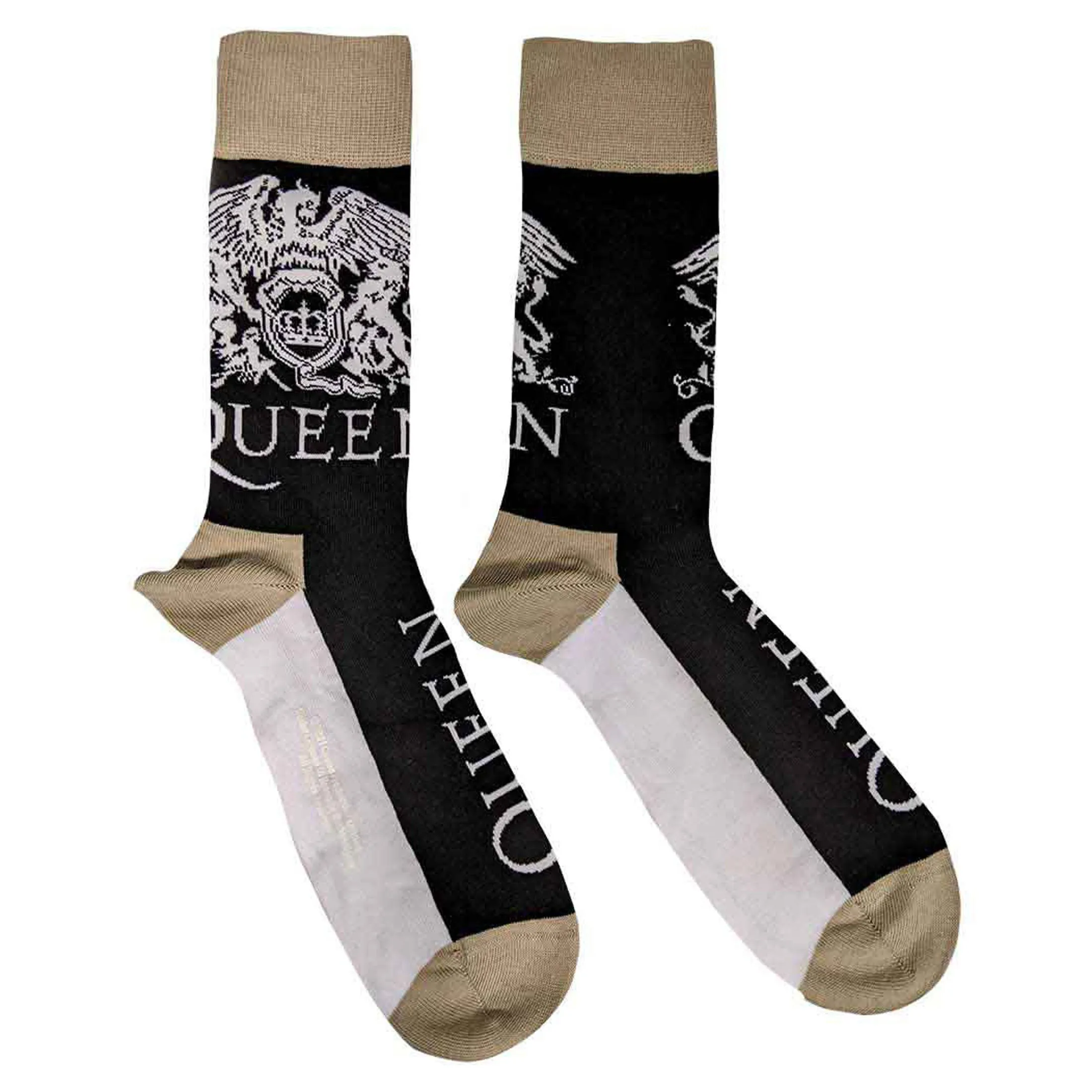 Queen Crest And Logo Womens Ankle Socks sold by Paradiso Clothing