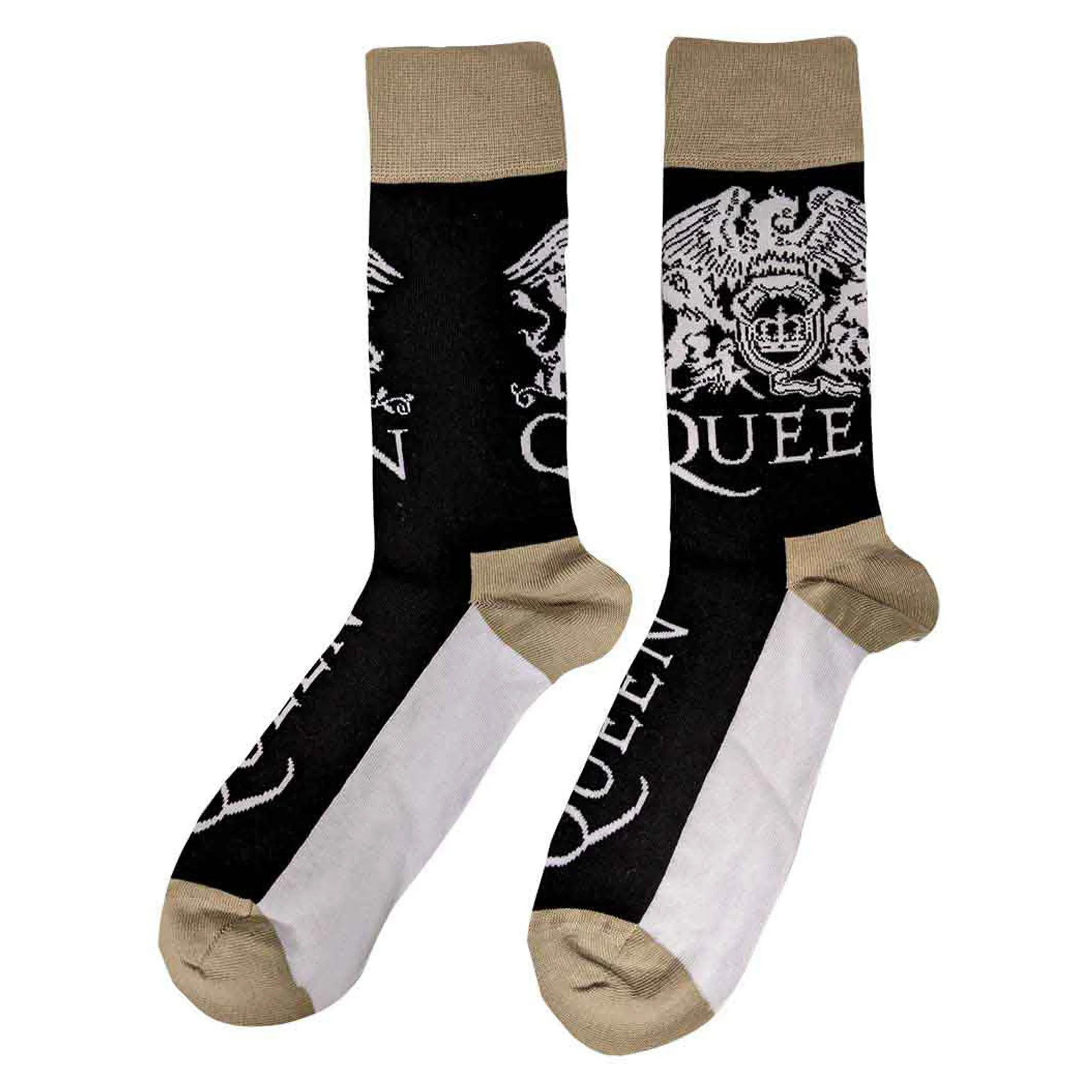 Queen Crest And Logo Womens Ankle Socks sold by Paradiso Clothing product image thumbnail 2
