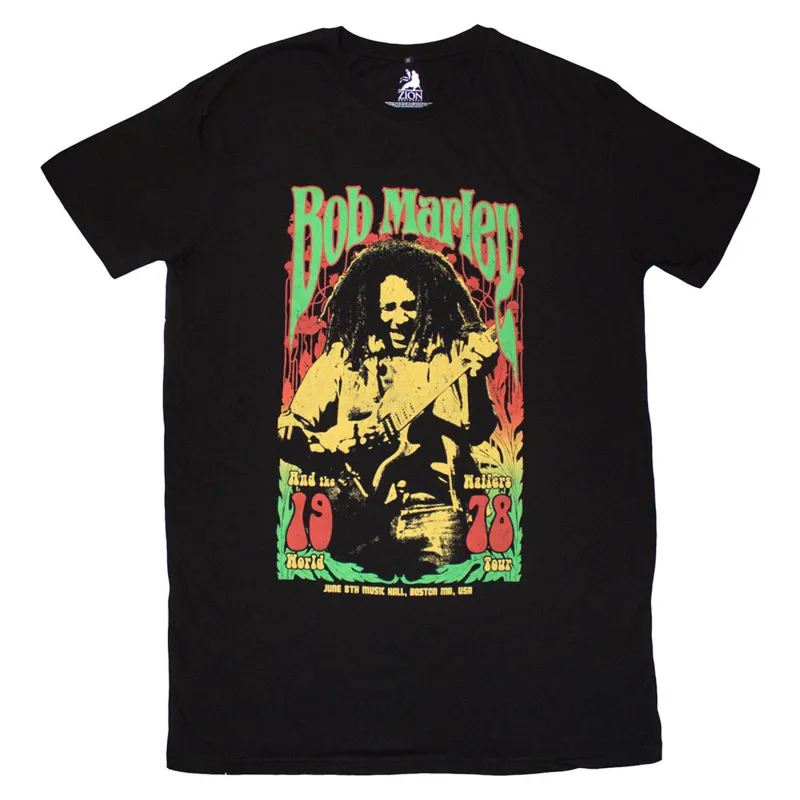 Bob Marley 1978 T Shirt Dress sold by Paradiso Clothing