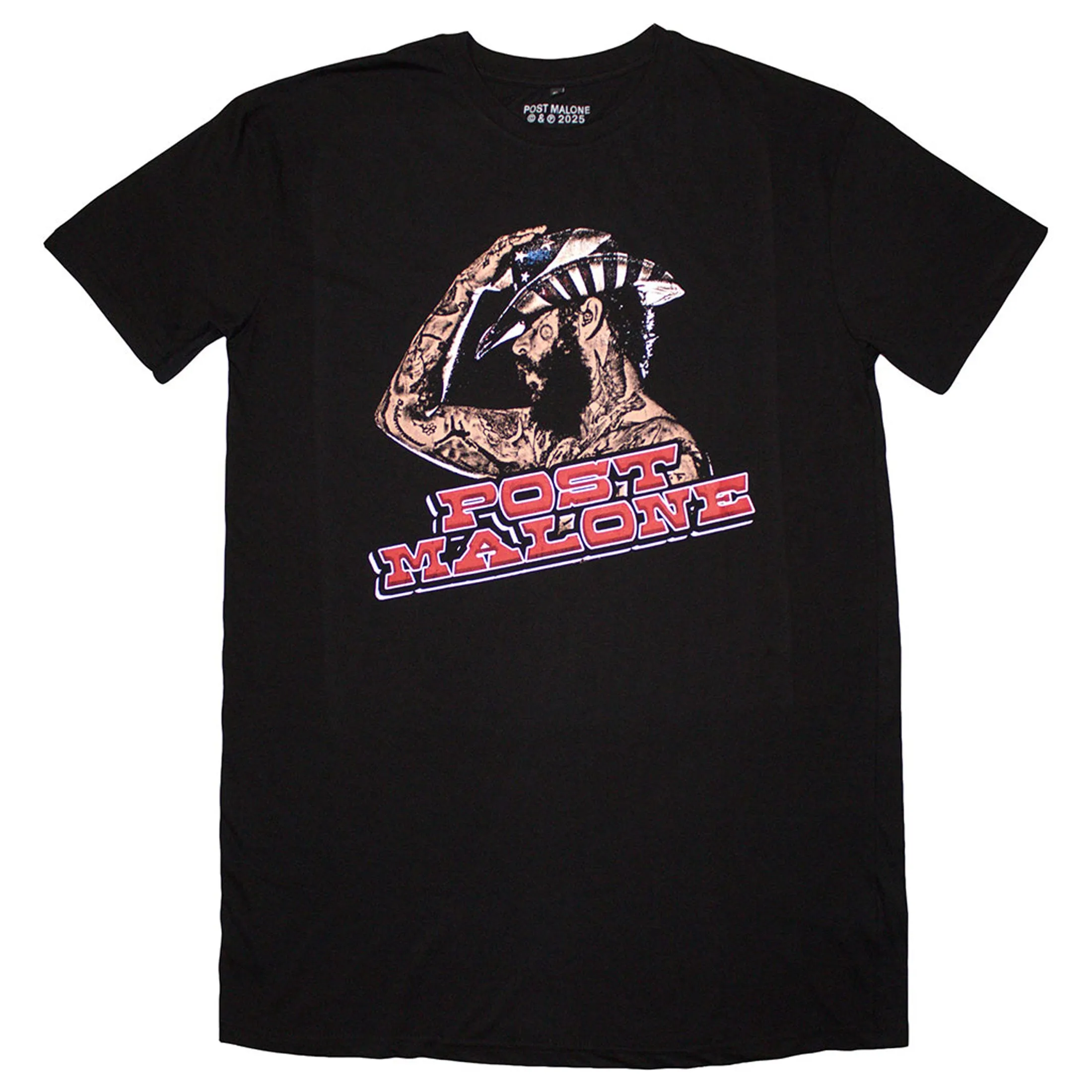 Post Malone Cowboy Hat T Shirt Dress sold by Paradiso Clothing