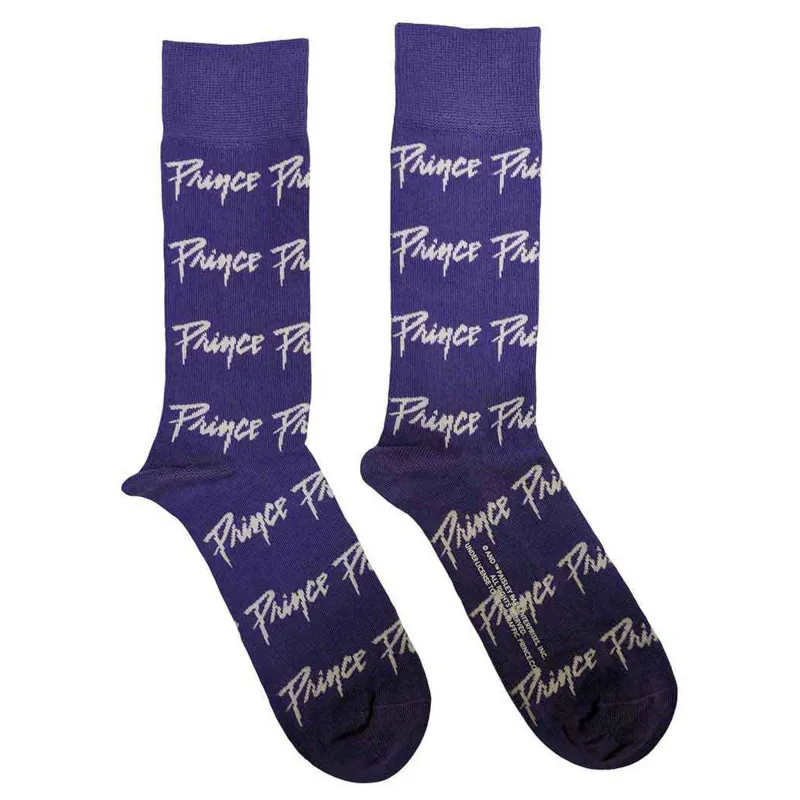 Prince Logo Repeat Womens Ankle Socks sold by Paradiso Clothing