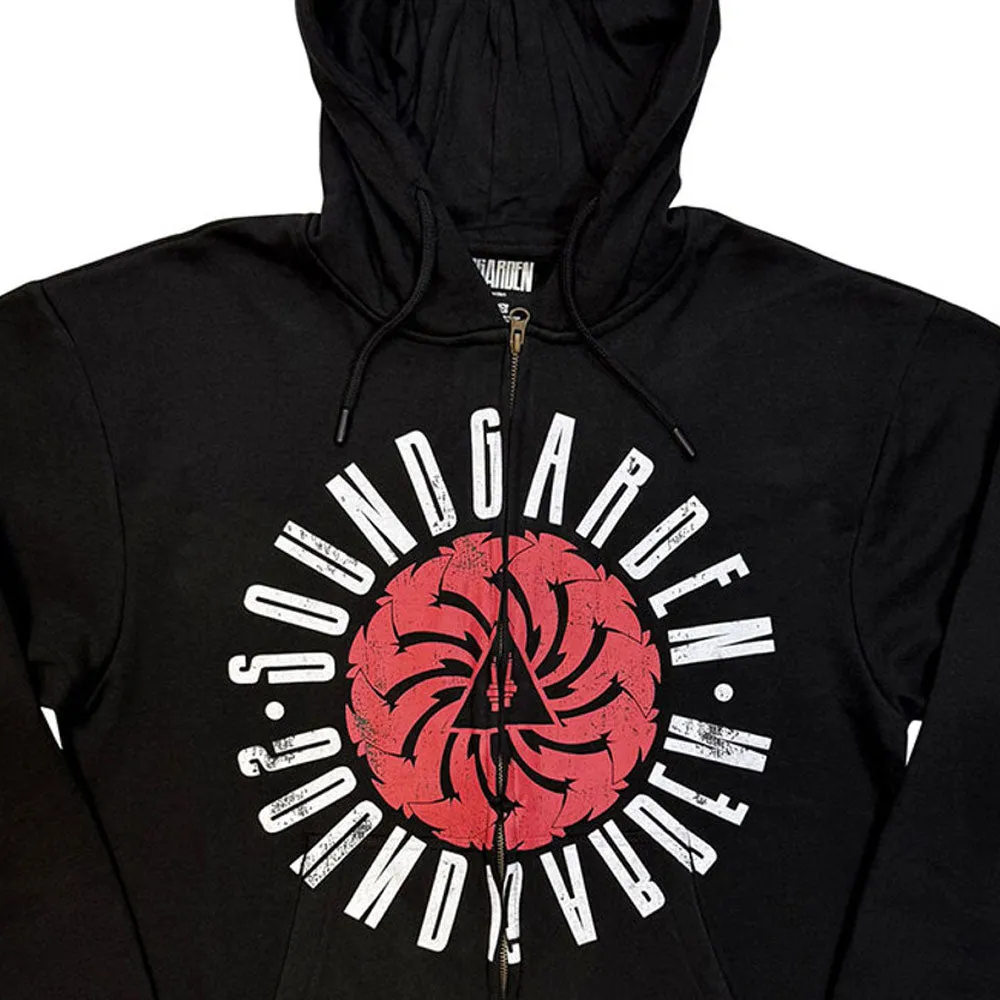 Soundgarden Circle Logo Zipped Hoodie sold by Paradiso Clothing product image thumbnail 2