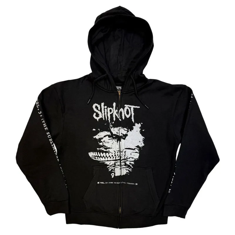 Slipknot Subliminal Verses Zipped Hoodie made by Paradiso Clothing