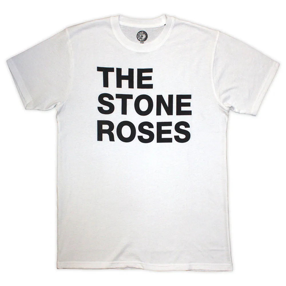 The Stone Roses Text Band Logo T Shirt sold by Paradiso Clothing