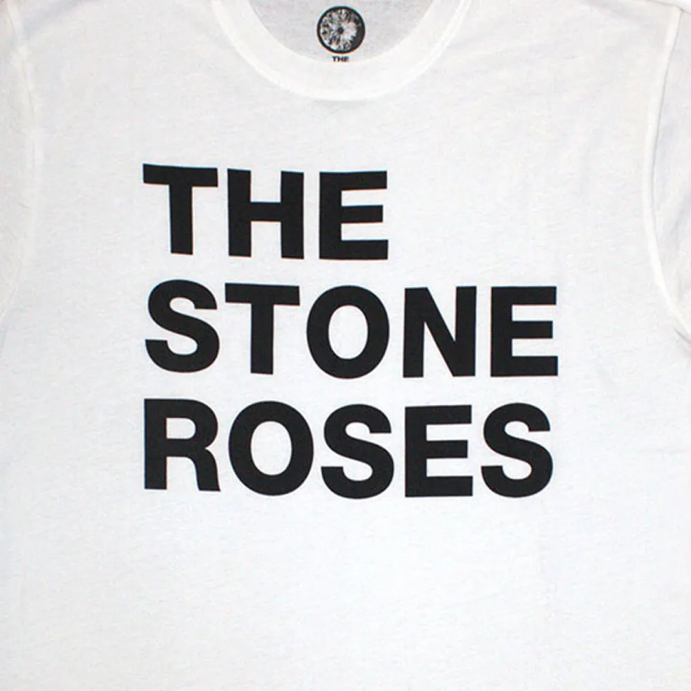 The Stone Roses Text Band Logo T Shirt sold by Paradiso Clothing product image thumbnail 2
