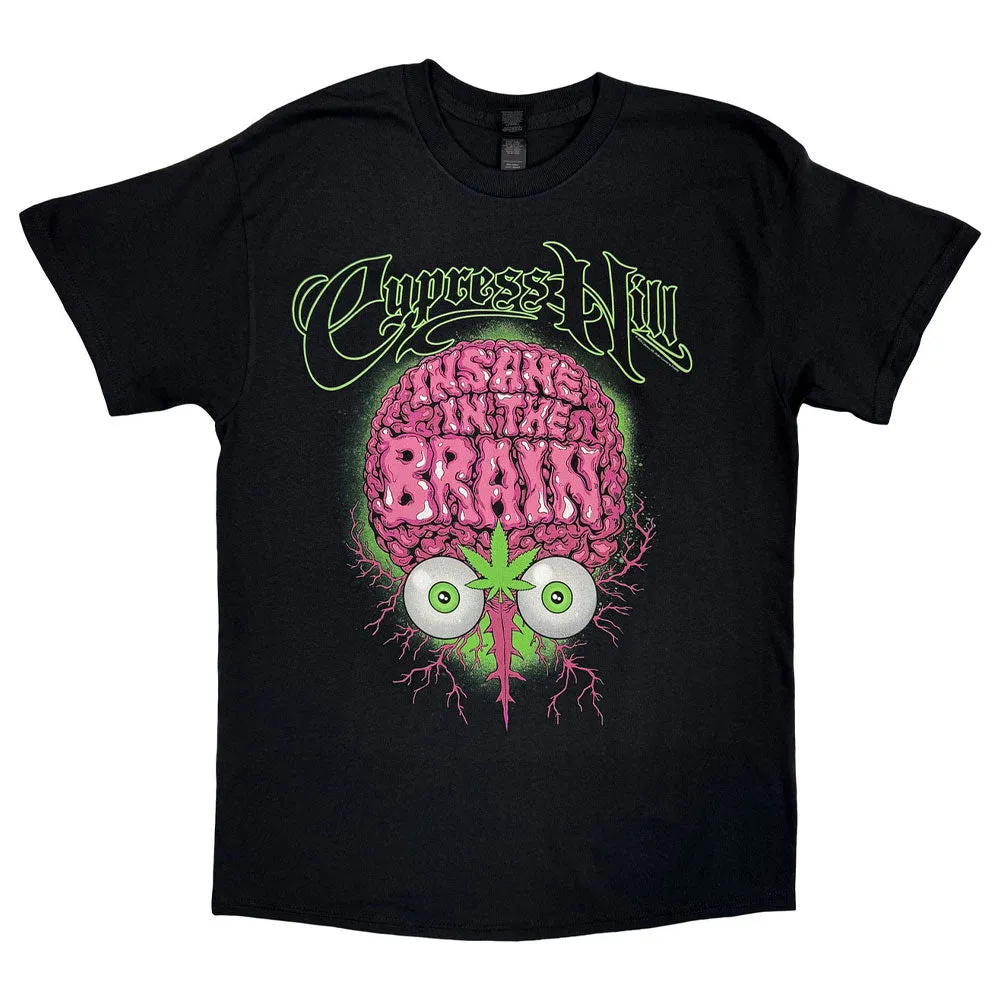 Cypress Hill Insane In The Brain EU Tour 25 T Shirt sold by Paradiso Clothing