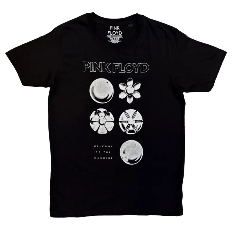 Pink Floyd Wish You Were Here Flowers T Shirt sold by Paradiso Clothing