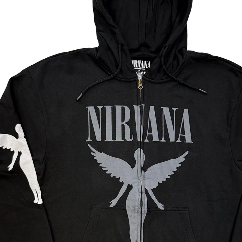 Nirvana In Utero Mono Zipped Hoodie sold by Paradiso Clothing product image thumbnail 2