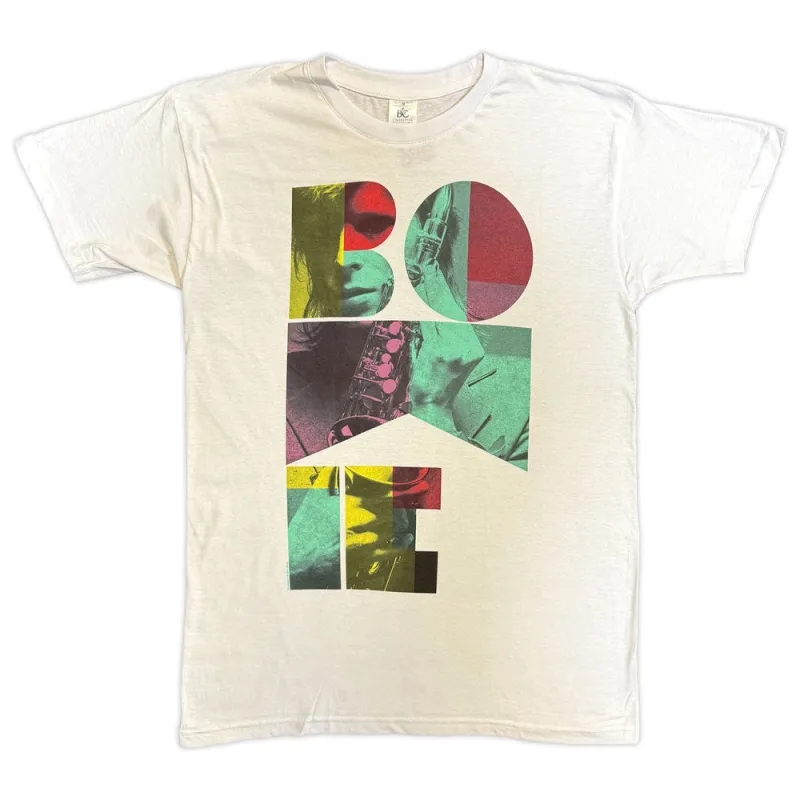 David Bowie Colour Sax T Shirt made by Paradiso Clothing