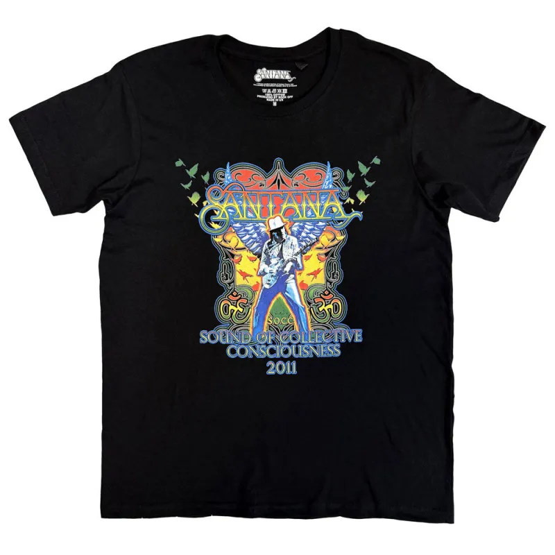 Santana Collective Consciousness Tour 2011 T Shirt sold by Paradiso Clothing