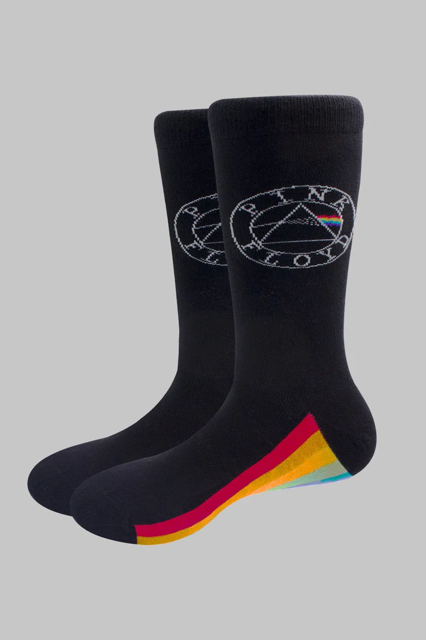 Pink Floyd Spectrum Sole Socks sold by Paradiso Clothing
