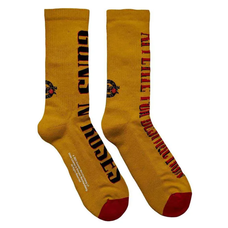 Guns N' Roses Appetite For Destruction Terry Socks sold by Paradiso Clothing