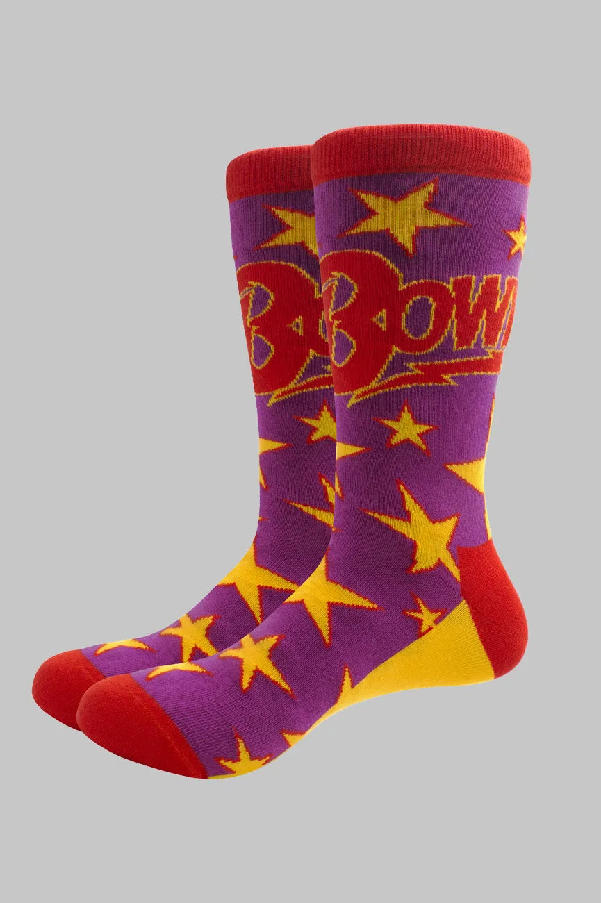 David Bowie Stars Infill Socks sold by Paradiso Clothing