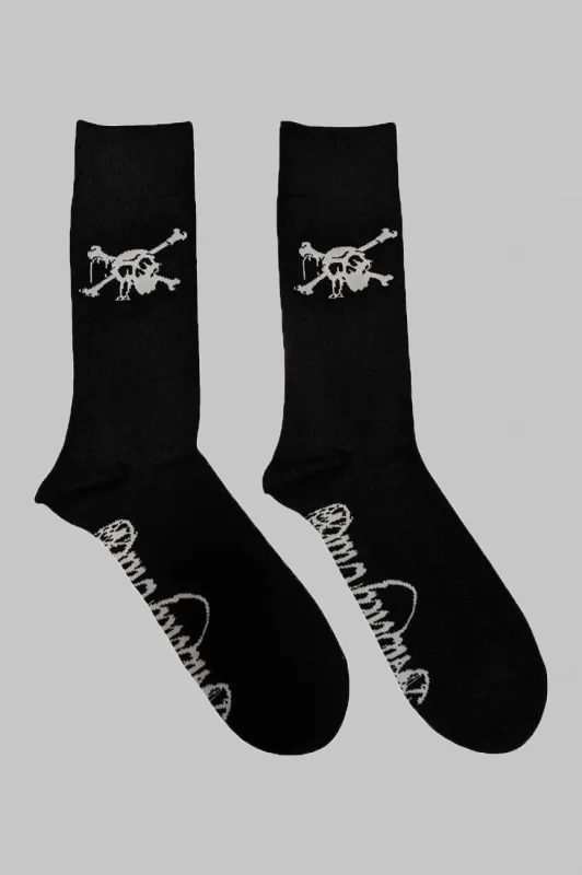Motley Crue Skull Band Logo Ankle Socks made by Motley crue