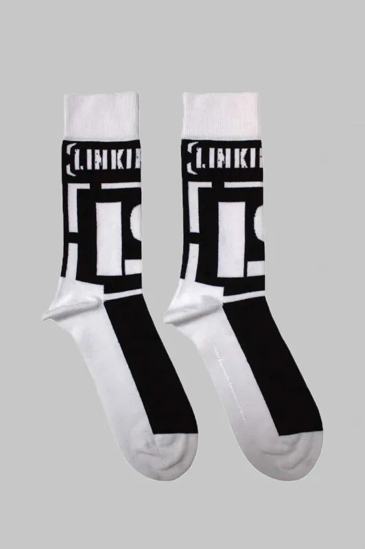 Linkin Park Brackets Band Logo Ankle Socks sold by Paradiso Clothing
