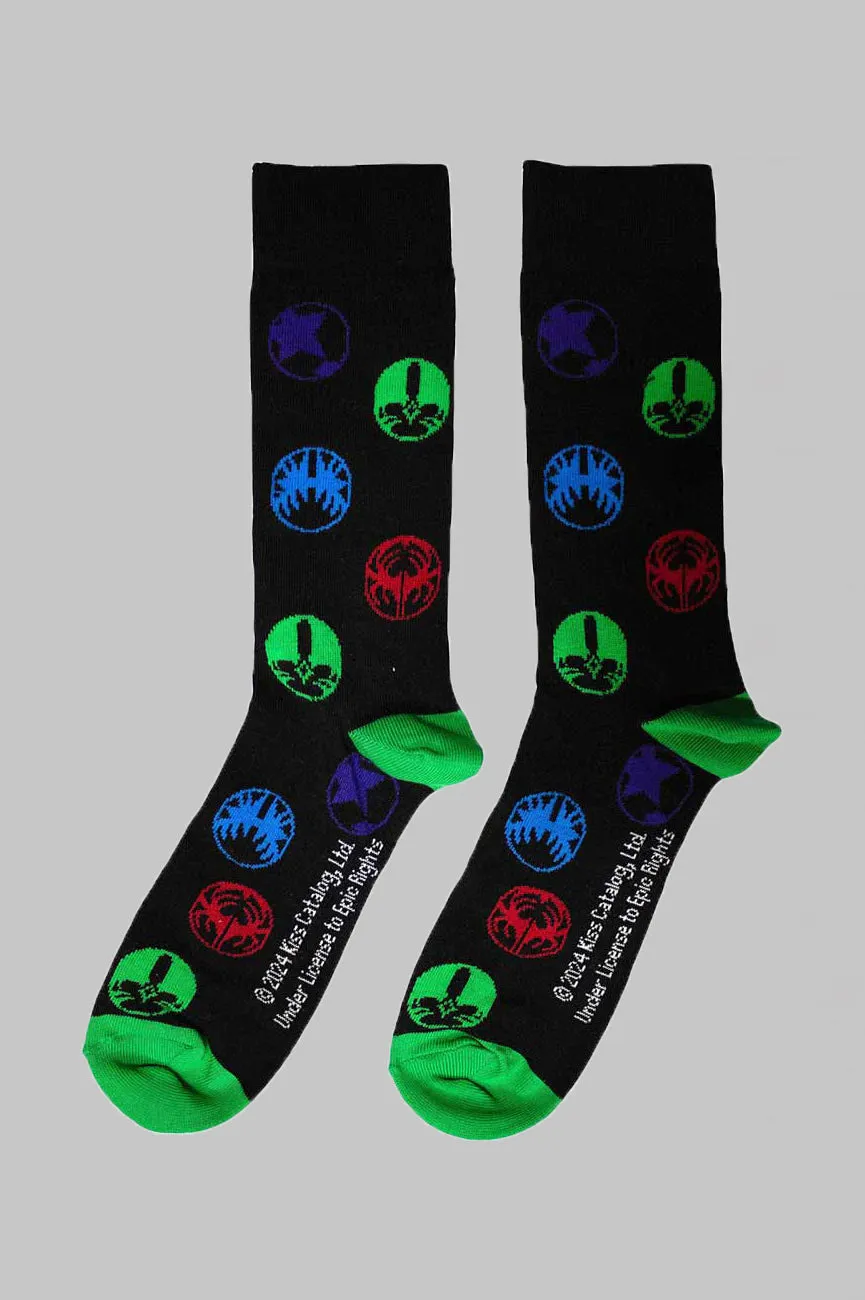 KISS Band Logo Icons Ankle Socks sold by Paradiso Clothing product image thumbnail 2