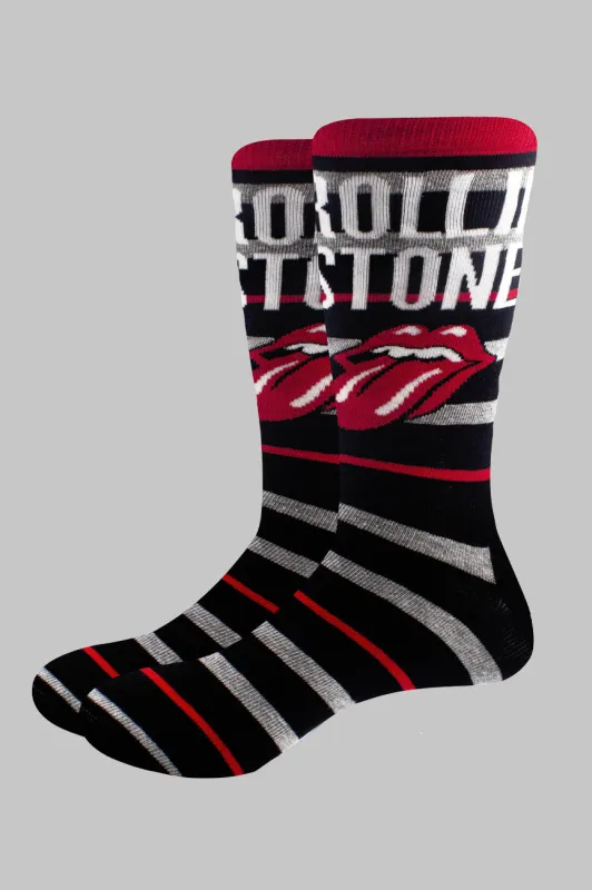 The Rolling Stones Logo and Tongue Socks made by Paradiso Clothing