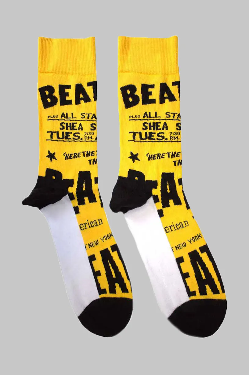 The Beatles Live USA Ankle Socks sold by Paradiso Clothing