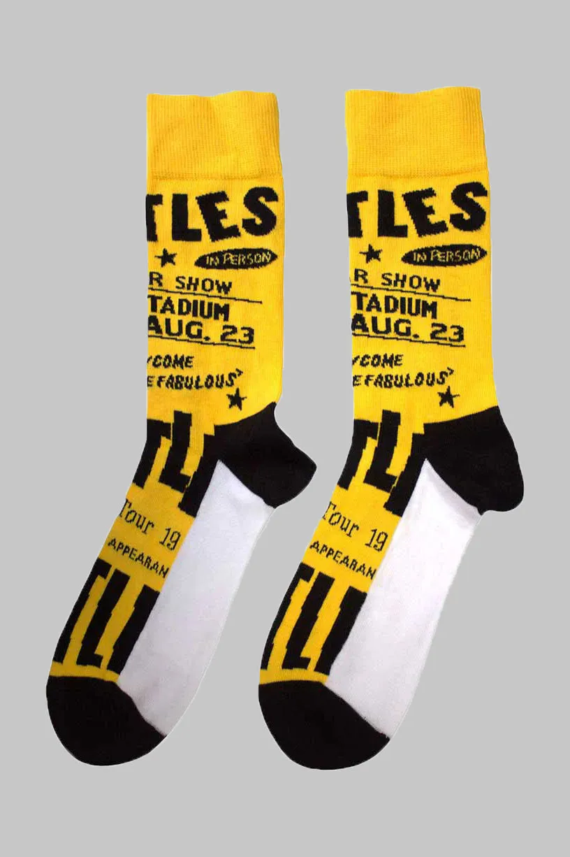The Beatles Live USA Ankle Socks sold by Paradiso Clothing product image thumbnail 2