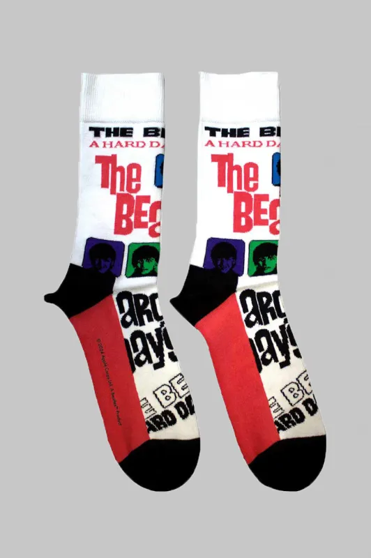 The Beatles A Hard Days Night Colours Ankle Socks made by The Beatles