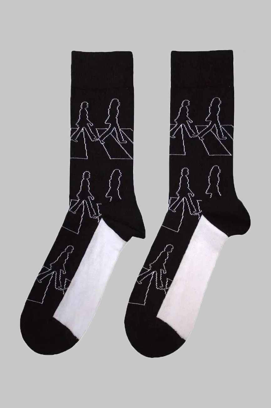 The Beatles Abbey Road Outlines Ankle Socks sold by Paradiso Clothing product image thumbnail 2