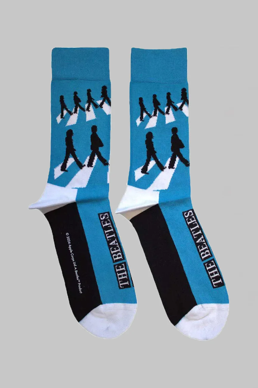 The Beatles Abbey Road Silhouettes Repeat Ankle Socks sold by Paradiso Clothing