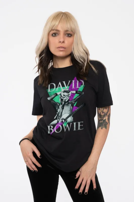 David Bowie Aladdin Sane Thunder T Shirt sold by Paradiso Clothing