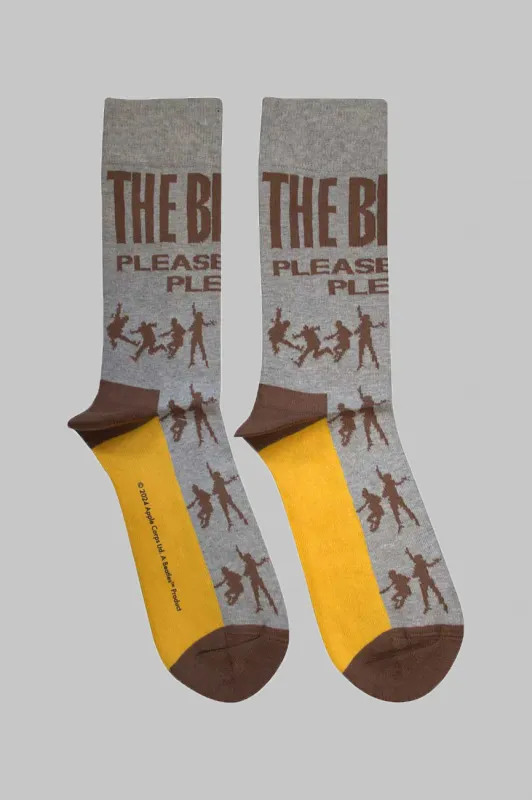 The Beatles Please Please Me Silhouettes Ankle Socks sold by Paradiso Clothing