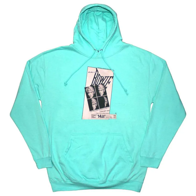 David Bowie Serious Moonlight Concert 83 Hoodie made by Paradiso Clothing