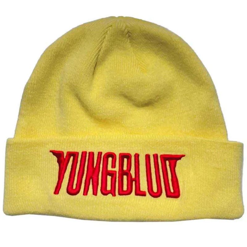 Yungblud Red Logo Beanie Hat sold by Paradiso Clothing