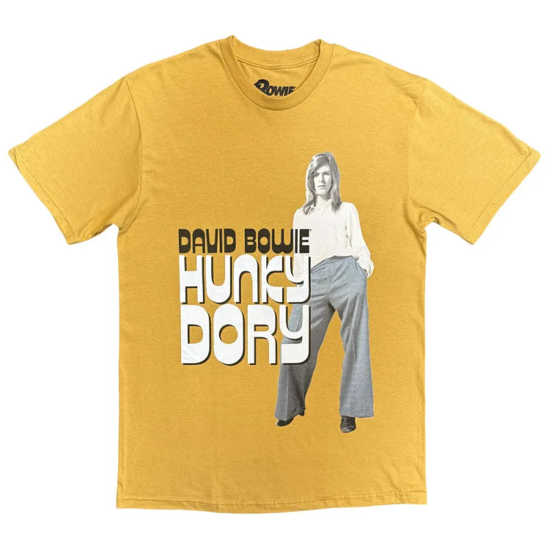 David Bowie Hunky Dory Stance T Shirt sold by Paradiso Clothing
