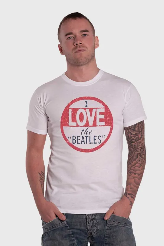 The Beatles I Love The Beatles T Shirt sold by Paradiso Clothing