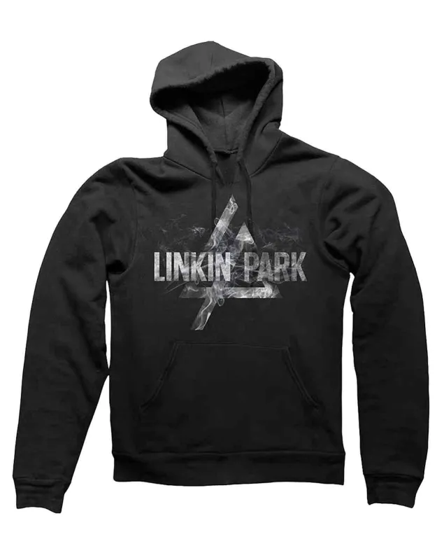 Linkin Park Smoke Band Logo Hoodie made by Paradiso Clothing