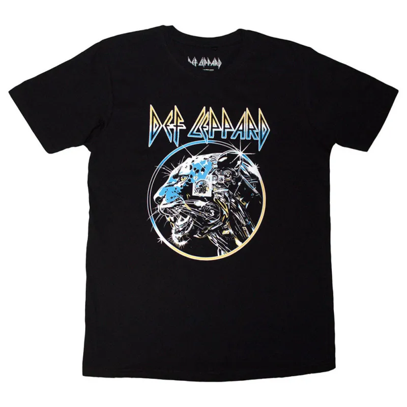 Def Leppard Metal Leopard T Shirt sold by Paradiso Clothing