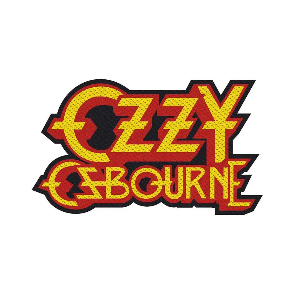 Ozzy Osbourne Patch Logo Cut Out new Official Woven Sew on sold by Paradiso Clothing