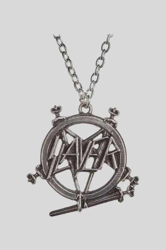Slayer Pentagram Necklace made by Paradiso Clothing