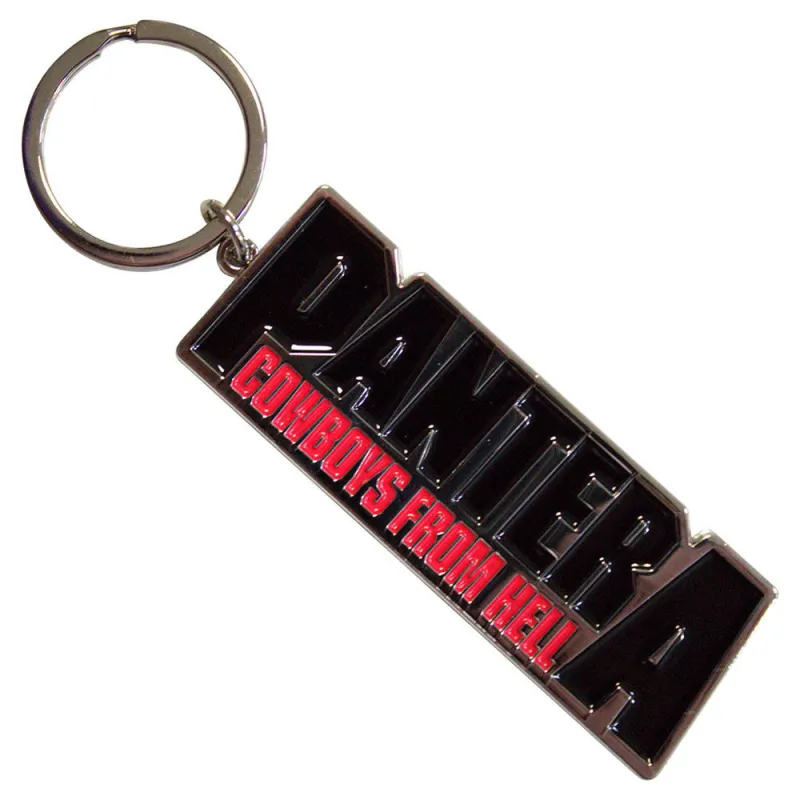 Pantera Cowboys From Hell Keyring Keychain sold by Paradiso Clothing