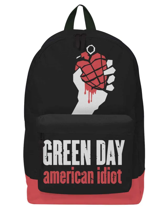 Green Day American Idiot Backpack sold by Paradiso Clothing