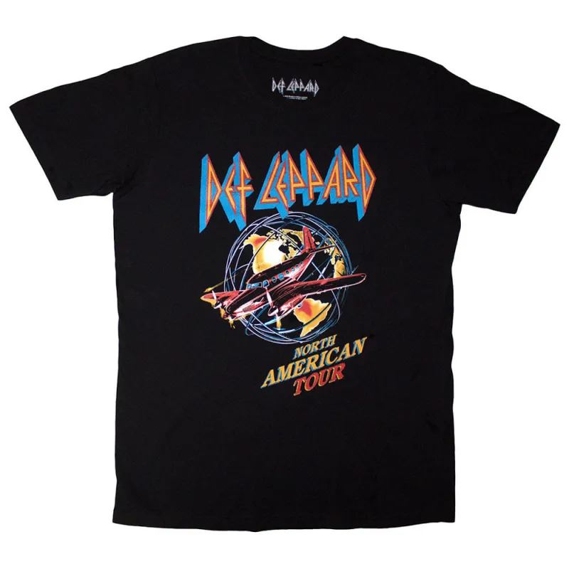Def Leppard North American Tour T Shirt sold by Paradiso Clothing
