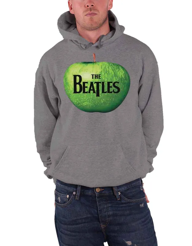 The Beatles Apple Logo Pullover Hoodie sold by Paradiso Clothing