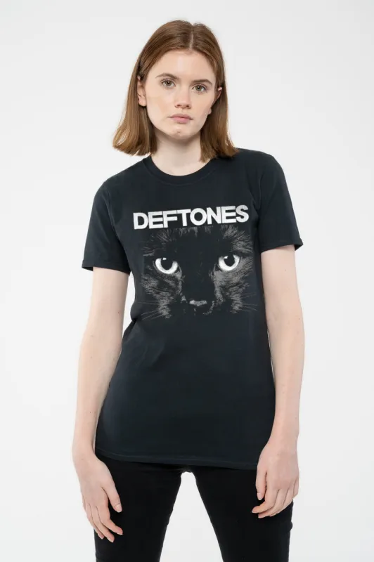 Deftones Sphinx Cat Eyes T Shirt made by Deftones