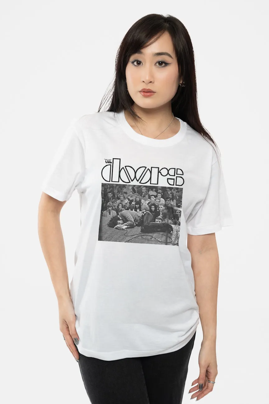 The Doors Jim On Floor T Shirt sold by Paradiso Clothing